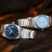 Load image into Gallery viewer, Tissot PRX Powermatic 80 Ice Blue Dial Silver Steel Strap Watch for Men - T137.207.11.351.00