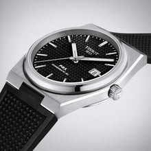 Load image into Gallery viewer, Tissot PRX Powermatic 80 Black Dial Black Rubber Strap Watch for Men - T137.407.17.051.00