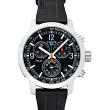 Load image into Gallery viewer, Tissot PRC 200 Chronograph Black Dial Black Rubber Strap Watch for Men - T114.417.17.057.00