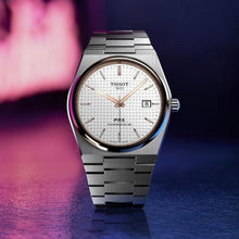 Load image into Gallery viewer, Tissot PRX Powermatic 80 White Dial Silver Steel Strap Watch for Men - T137.207.11.111.00