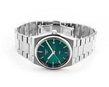 Load image into Gallery viewer, Tissot PRX Green Dial Silver Steel Strap Watch For Men - T137.410.11.091.00