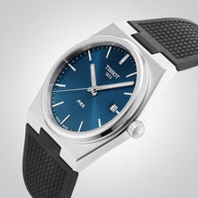Load image into Gallery viewer, Tissot PRX Blue Dial Black Rubber Strap Watch For Men - T137.410.17.041.00