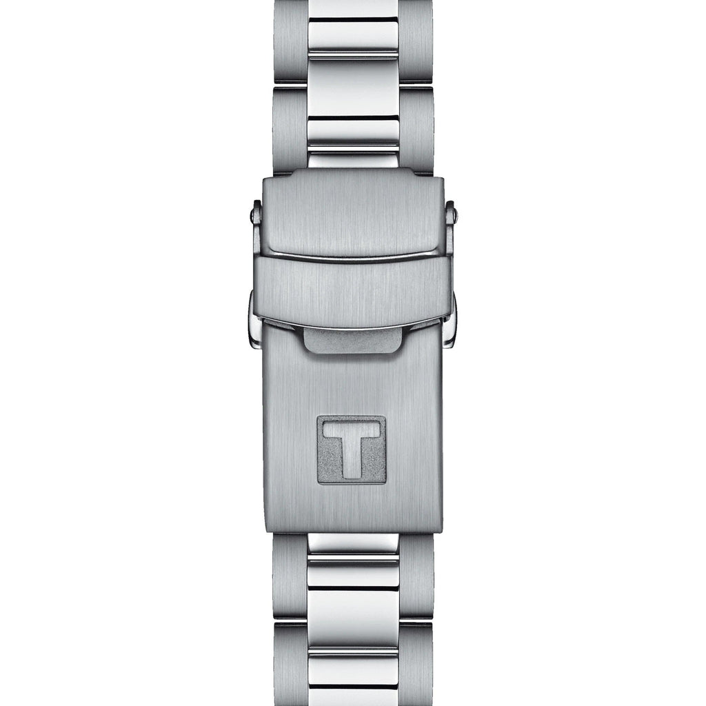 Tissot Seastar 1000 Black Dial Silver Steel Strap Watch For Men - T120.210.21.051.00