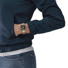 Load image into Gallery viewer, Tissot Seastar 1000 Black Dial Two Tone Steel Strap Watch For Men - T120.410.22.051.00