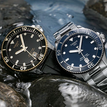 Load image into Gallery viewer, Tissot Seastar 1000 Black Dial Silver Steel Strap Watch For Men - T120.410.11.051.00