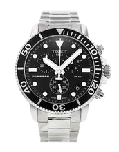 Load image into Gallery viewer, Tissot Seastar 1000 Chronograph Black Dial Silver Steel Strap Watch For Men - T120.417.11.051.00