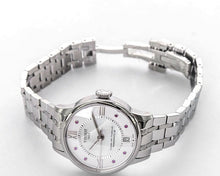 Load image into Gallery viewer, Tissot Chemin Des Tourelles Powermatic 80 Rubies Mother of Pearl Dial Silver Steel Strap Watch For Women - T099.207.11.113.00