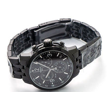 Load image into Gallery viewer, Tissot PRC 200 Chronograph Black Dial Black Steel Strap Watch For Men - T114.417.33.057.00