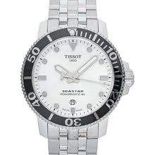 Load image into Gallery viewer, Tissot Seastar 1000 Powermatic 80 Silver Dial Silver Steel Strap Watch For Men - T120.407.11.031.00