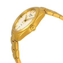 Load image into Gallery viewer, Tissot T Classic PR 100 Lady White Dial Gold Steel Strap Watch for Women - T101.210.33.031.00