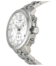 Load image into Gallery viewer, Tissot PRC 200 Chronograph White Dial Silver Steel Strap Watch For Men - T055.417.11.017.00