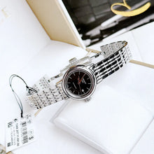 Load image into Gallery viewer, Tissot Carson Automatic Black Dial Silver Steel Strap Watch For Women - T085.207.11.051.00