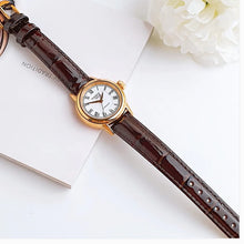 Load image into Gallery viewer, Tissot T Classic Carson White Dial Brown Leather Strap Watch For Women - T085.207.36.013.00