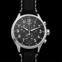 Load image into Gallery viewer, Tissot Chrono XL Vintage Quartz Black Dial Black Leather Strap Watch For Men - T116.617.16.062.00