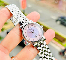 Load image into Gallery viewer, Tissot T Classic Carson Premium Pink Dial Silver Steel Strap Watch for Women - T122.210.11.159.00