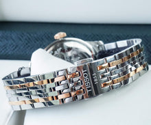 Load image into Gallery viewer, Tissot Le Locle Powermatic 80 Diamonds Silver Dial Two Tone Steel Strap Watch For Men - T006.407.22.036.01