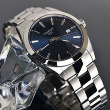 Load image into Gallery viewer, Tissot Gentleman Blue Dial Silver Steel Strap Watch For Men - T127.410.11.041.00