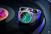 Load image into Gallery viewer, Tissot PRX Quartz Green Dial Steel Silver Steel Strap Watch for Men - T137.410.11.081.00