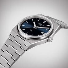 Load image into Gallery viewer, Tissot T Classic PRX Blue Dial Silver Steel Strap Watch For Men - T137.410.11.041.00