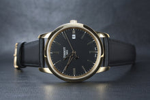 Load image into Gallery viewer, Tissot T Classic Dream Black Dial Black Leather Strap Watch for Men - T033.410.36.051.01