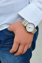 Load image into Gallery viewer, Tissot T Classic Dream White Dial Silver Steel Strap Watch for Men - T033.410.11.013.01