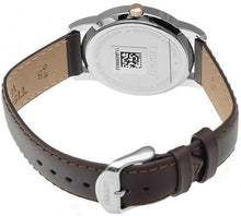 Load image into Gallery viewer, Tissot T Classic Dream White Dial Brown Leather Strap Watch for Men - T033.410.26.011.01