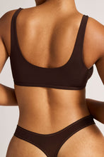 Load image into Gallery viewer, Slink Dipped Thong in Espresso