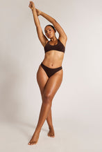 Load image into Gallery viewer, Slink Dipped Thong in Espresso