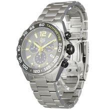 Load image into Gallery viewer, Tag Heuer Formula 1 Chronograph Grey Dial Silver Steel Strap Watch for Men - CAZ101AG.BA0842