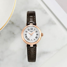 Load image into Gallery viewer, Tissot Bellissima Small Lady White Dial Brown Leather Strap Watch For Women - T126.010.36.013.00