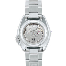 Load image into Gallery viewer, Seiko 5 Sports Automatic Blue Dial Silver Steel Strap Watch for Men - SRPK97K1