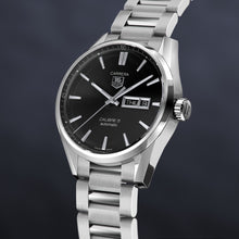 Load image into Gallery viewer, Tag Heuer Carrera Black Dial Watch for Men - WAR201A.BA0723