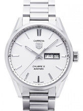 Load image into Gallery viewer, Tag Heuer Carrera White Dial Watch for Men - WAR201B.BA0723