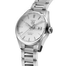 Load image into Gallery viewer, Tag Heuer Carrera White Dial Watch for Men - WAR201B.BA0723