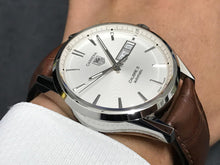 Load image into Gallery viewer, Tag Heuer Carrera Silver Dial Watch for Men - WAR201B.FC6291