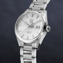Load image into Gallery viewer, Tag Heuer Carrera White Dial Watch for Men - WAR201B.BA0723