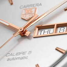 Load image into Gallery viewer, Tag Heuer Carrera White Dial Watch for Men - WAR201D.FC6291