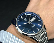 Load image into Gallery viewer, Tag Heuer Carrera Automatic Blue Dial Silver Steel Strap Watch for Men - WAR201E.BA0723