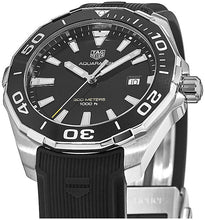 Load image into Gallery viewer, Tag Heuer Aquaracer Black Dial Watch for Men -  WAY101A.FT6141