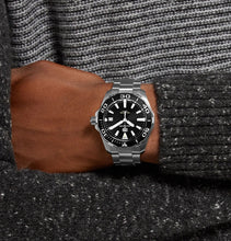 Load image into Gallery viewer, Tag Heuer Aquaracer Black Dial Silver Steel Strap Watch for Men - WAY111A.BA0928