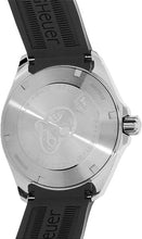 Load image into Gallery viewer, Tag Heuer Aquaracer Black Dial Black Rubber Strap Watch for Men - WAY111A.FT6151