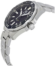 Load image into Gallery viewer, Tag Heuer Aquaracer Black Dial Silver Steel Strap Watch for Men - WAY111A.BA0928