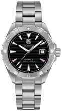 Load image into Gallery viewer, Tag Heuer Aquaracer Automatic Black Dial Silver Steel Strap Watch for Men - WAY2110.BA0928