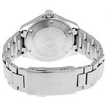 Load image into Gallery viewer, Tag Heuer Aquaracer Automatic Anthracite Grey Dial Silver Steel Strap Watch for Men - WAY2113.BA0928