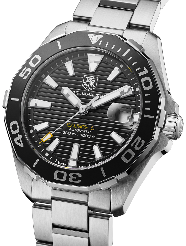 Tag Heuer Aquaracer Black Dial Watch for Men - WAY211A.BA0928