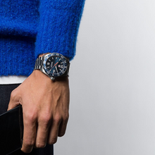 Load image into Gallery viewer, Tag Heuer Formula 1 Quartz Blue Dial Silver Steel Strap Watch for Men - WAZ1010.BA0842
