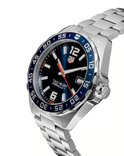 Load image into Gallery viewer, Tag Heuer Formula 1 Quartz Blue Dial Silver Steel Strap Watch for Men - WAZ1010.BA0842
