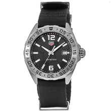 Load image into Gallery viewer, Tag Heuer Formula 1 Quartz Black Dial Black NATO Strap Watch for Men - WAZ1015.FC8198