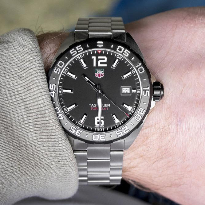 Tag Heuer Formula 1 Black Dial Watch for Men - WAZ1110.BA0875