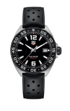 Load image into Gallery viewer, Tag Heuer Formula 1 Quartz Black Dial Black Rubber Strap Watch for Men - WAZ1110.FT8023